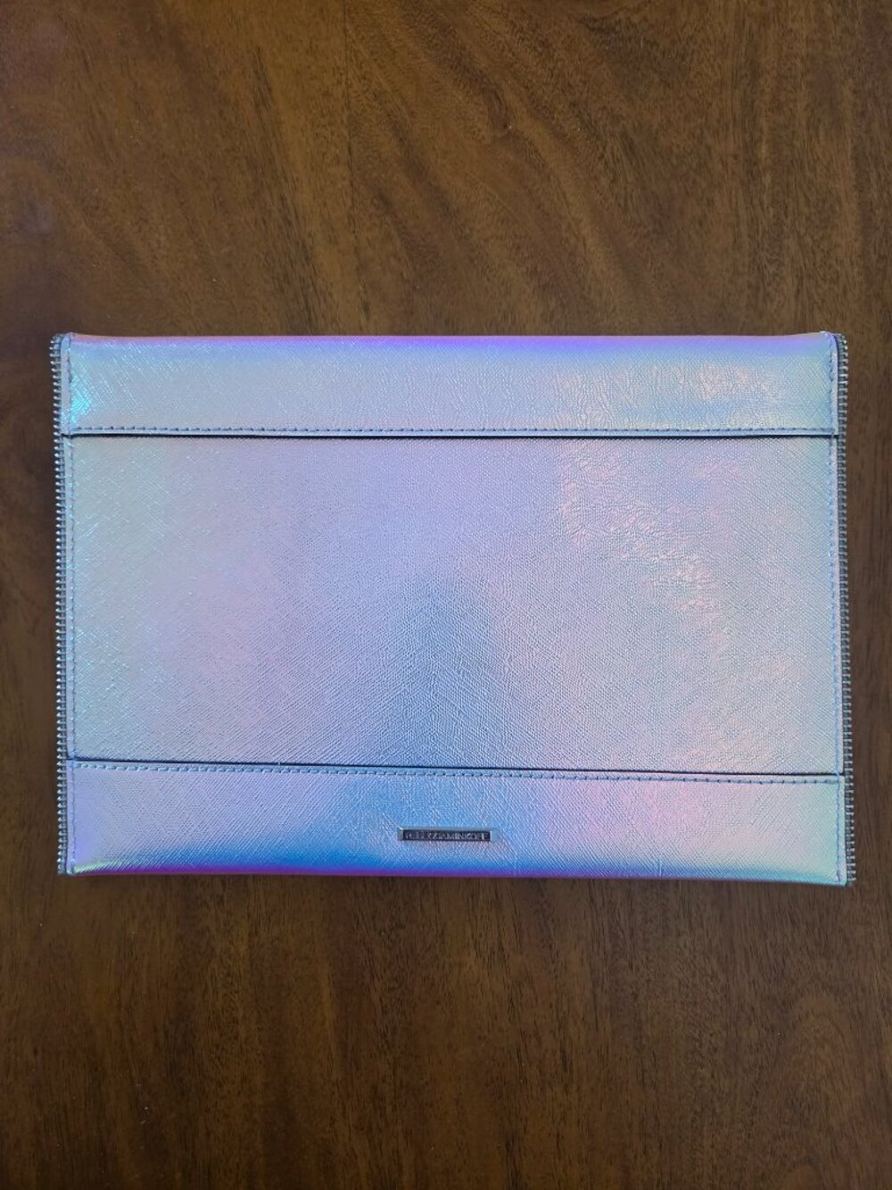 Rebecca Minkoff Leo Clutch - Iridescent White - Picture 2 of 7
